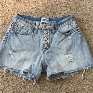 Old navy short jean shorts